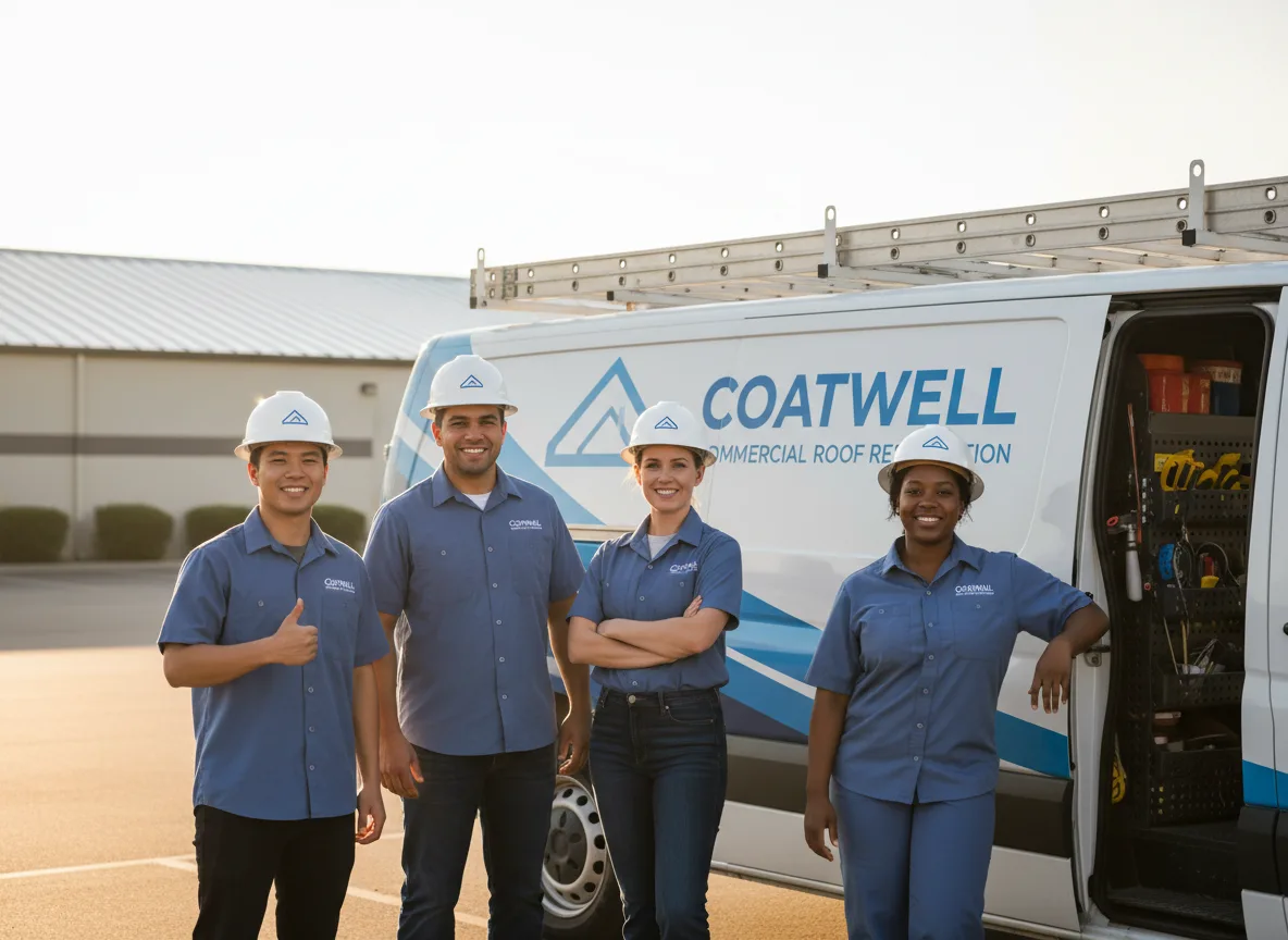 Commercial roof coating company in Deerfield, MA